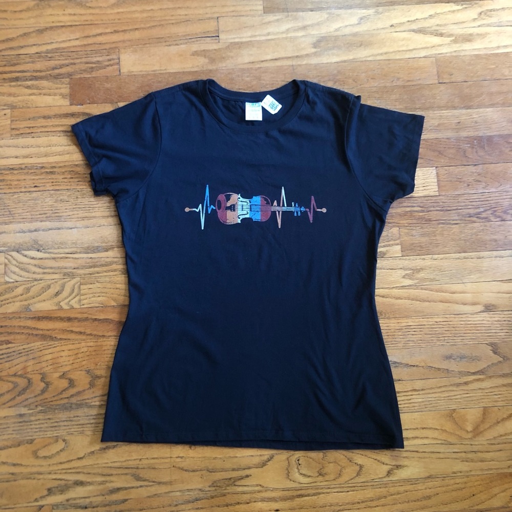 Violin Heartbeat T-Shirt